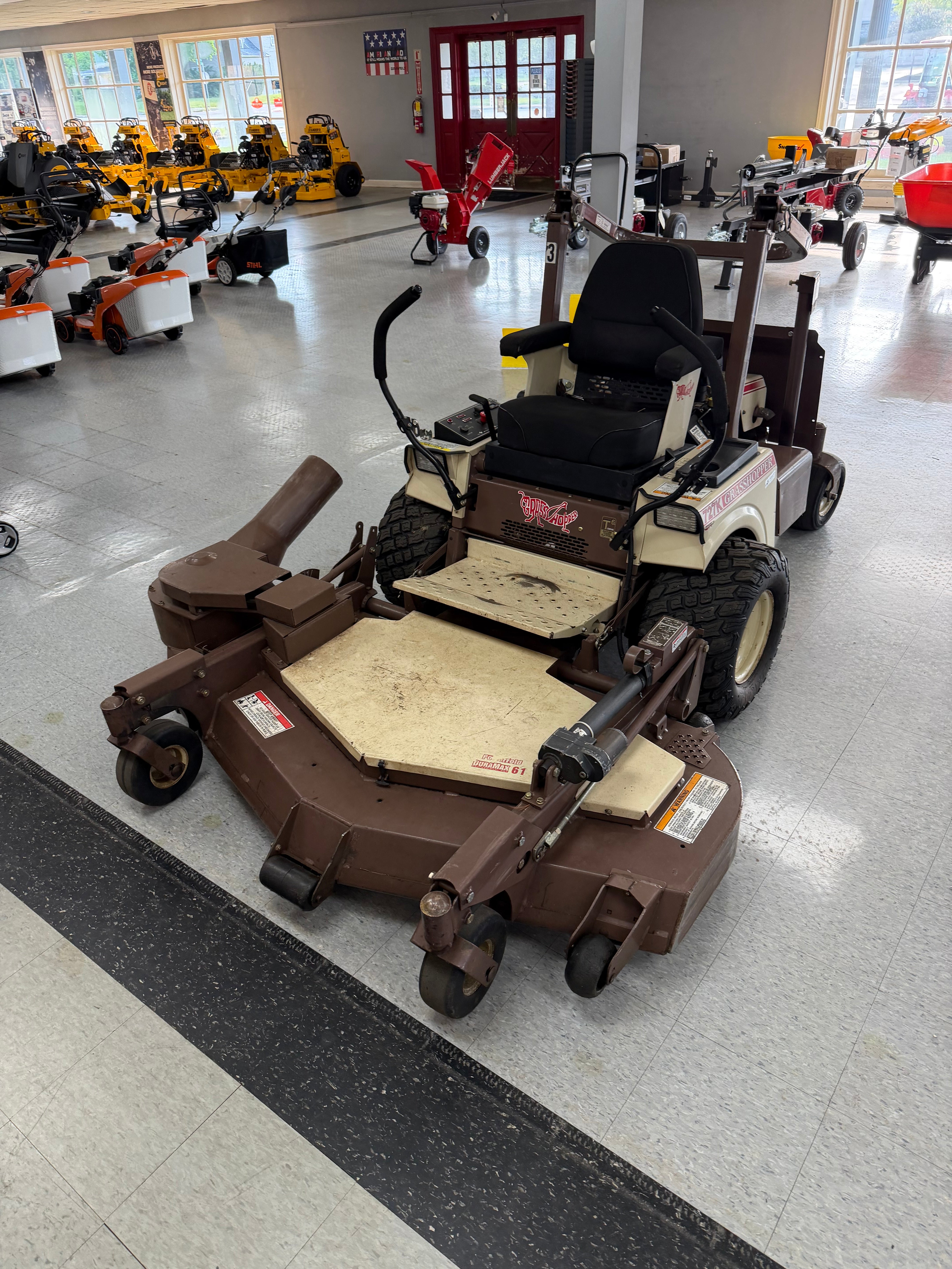 2017 Grasshopper 727K EFI Zero-Turn Mower (61" Deck + Turbo)