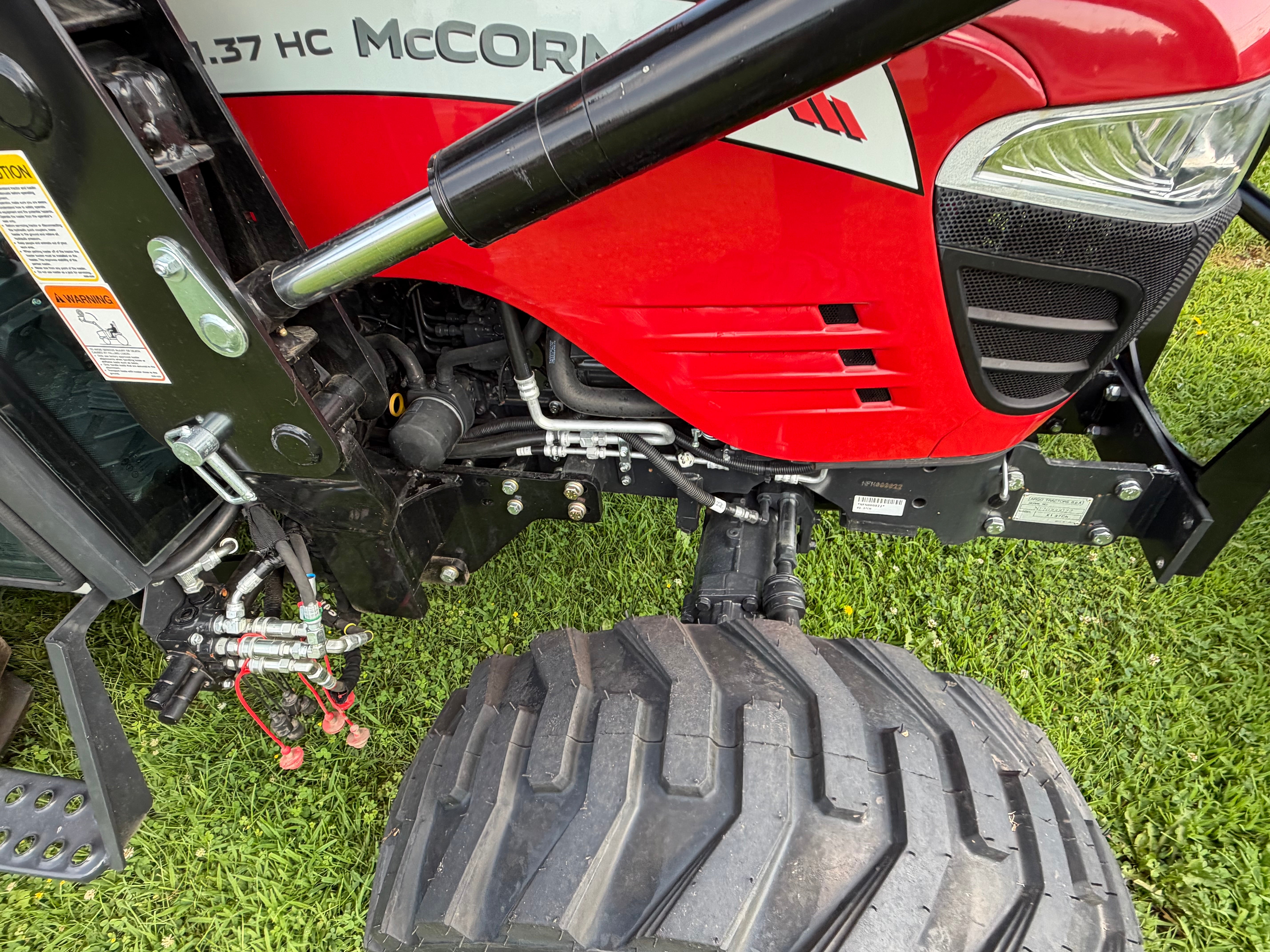 McCormick X1.55 HC Tractor with ST18 Loader