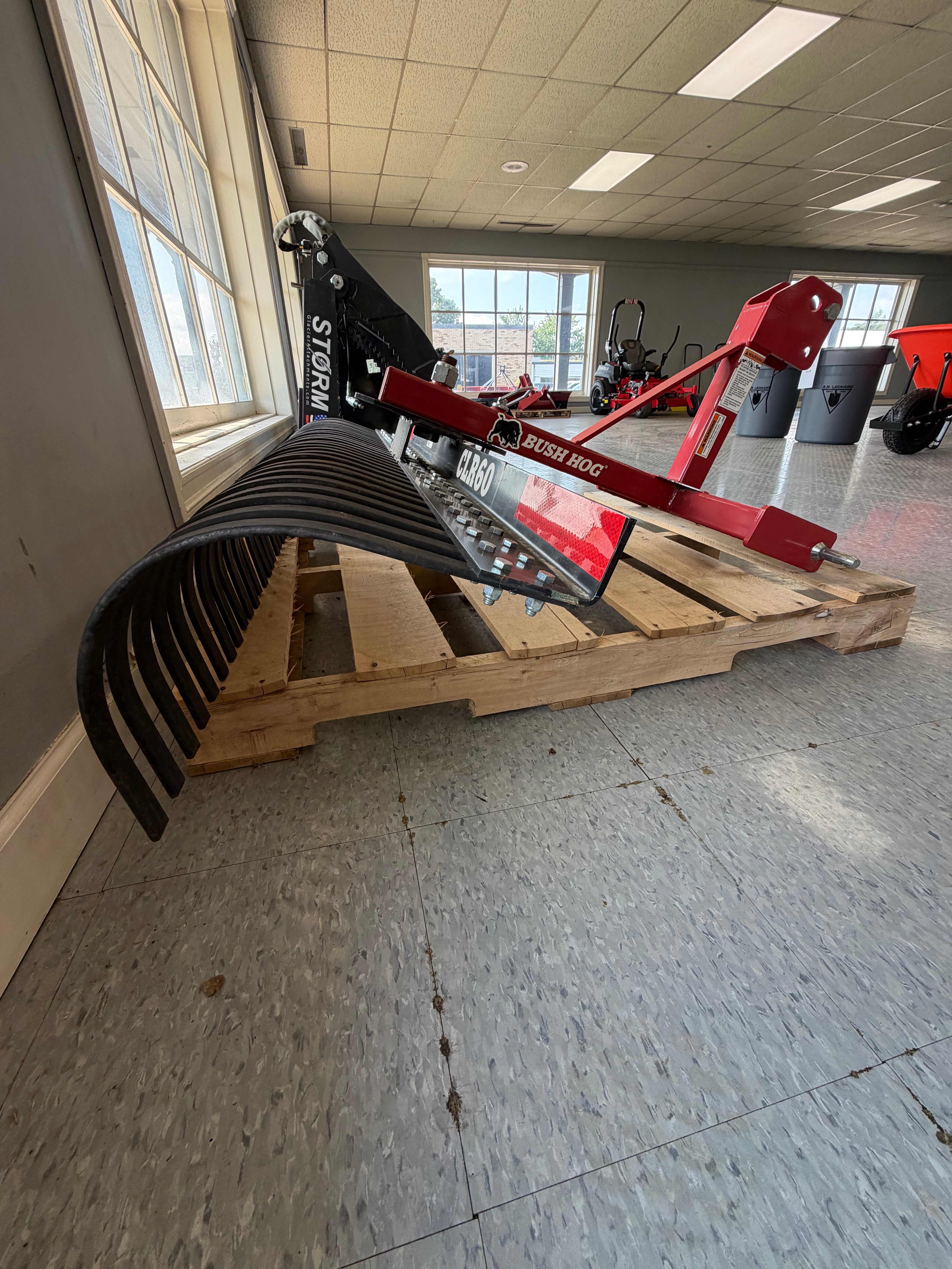 Bush Hog CLR60 5’ Category 1 Landscape Tine Rake