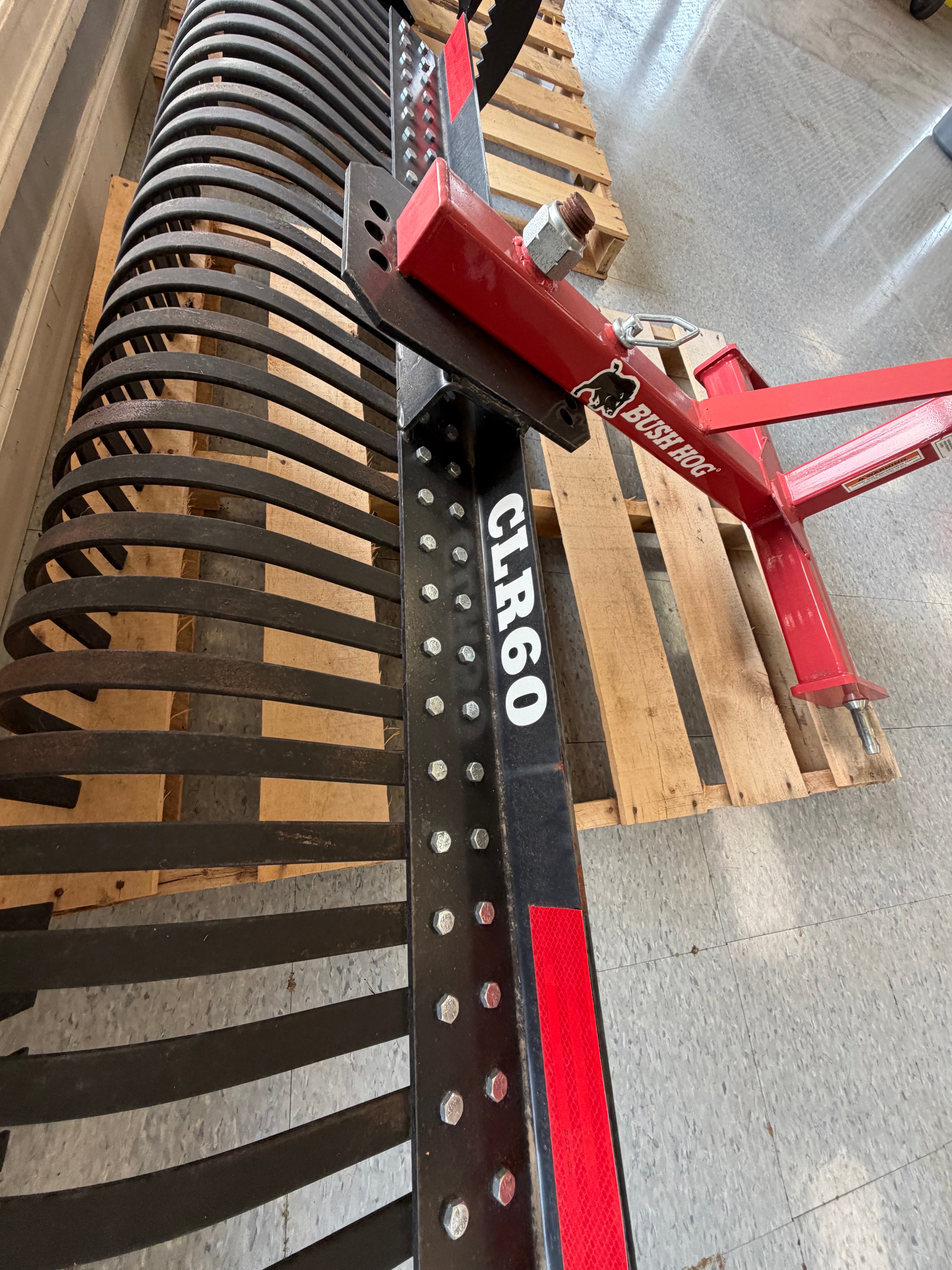 Bush Hog CLR60 5’ Category 1 Landscape Tine Rake