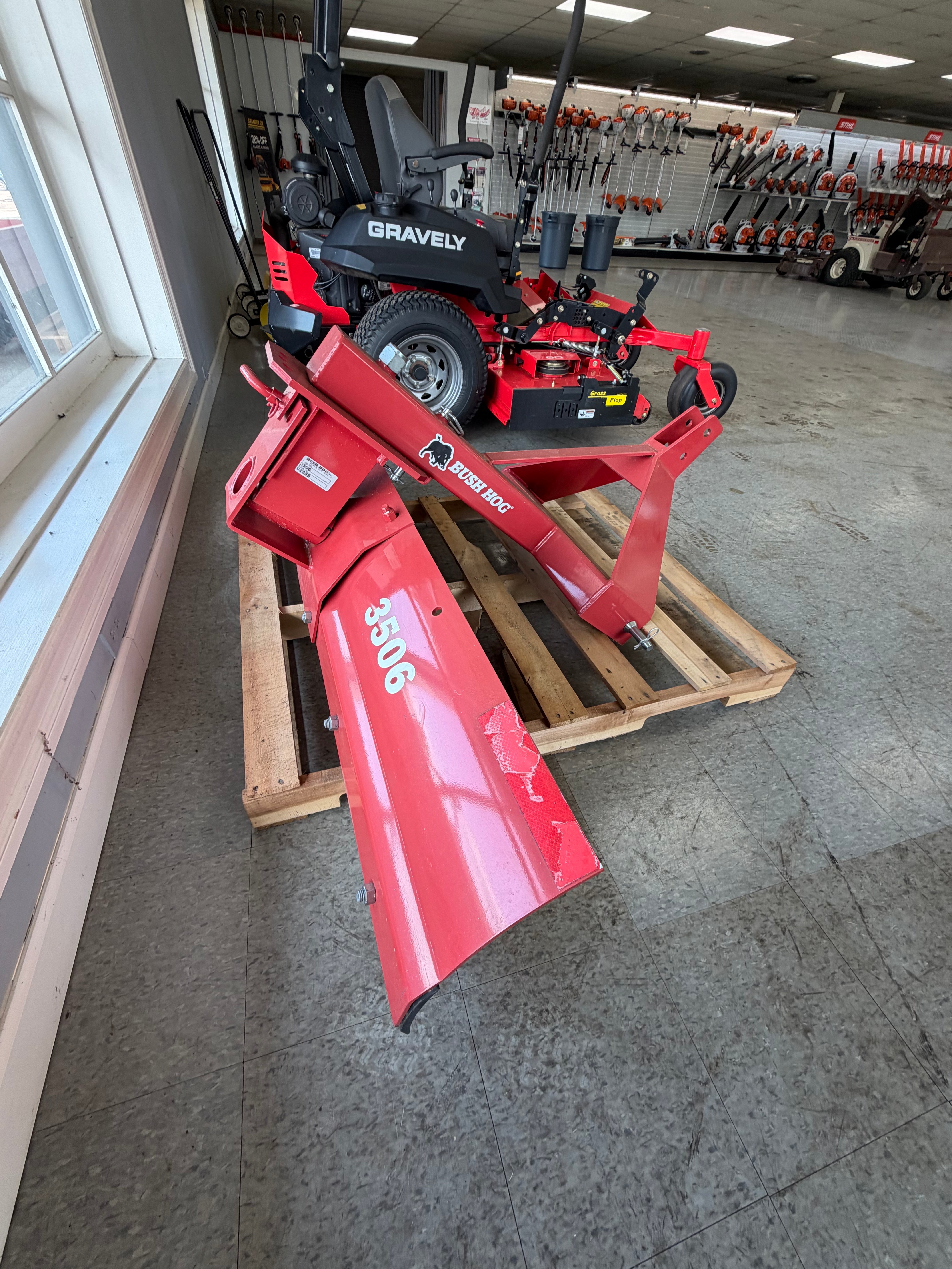 Bush Hog 3506 6’ Category 1 Rear Blade