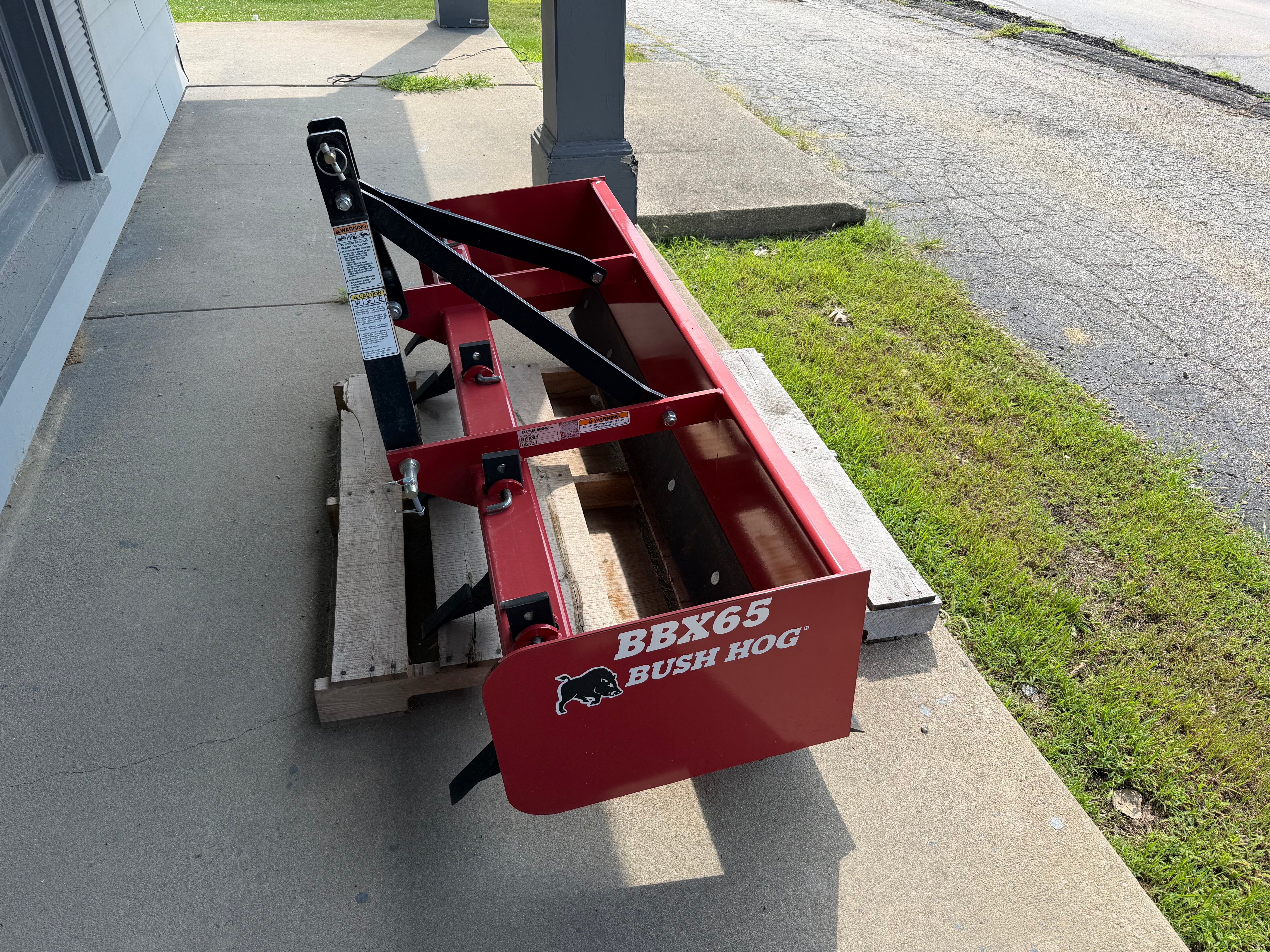 Bush Hog BBX65 Category 1 Box Blade (65")