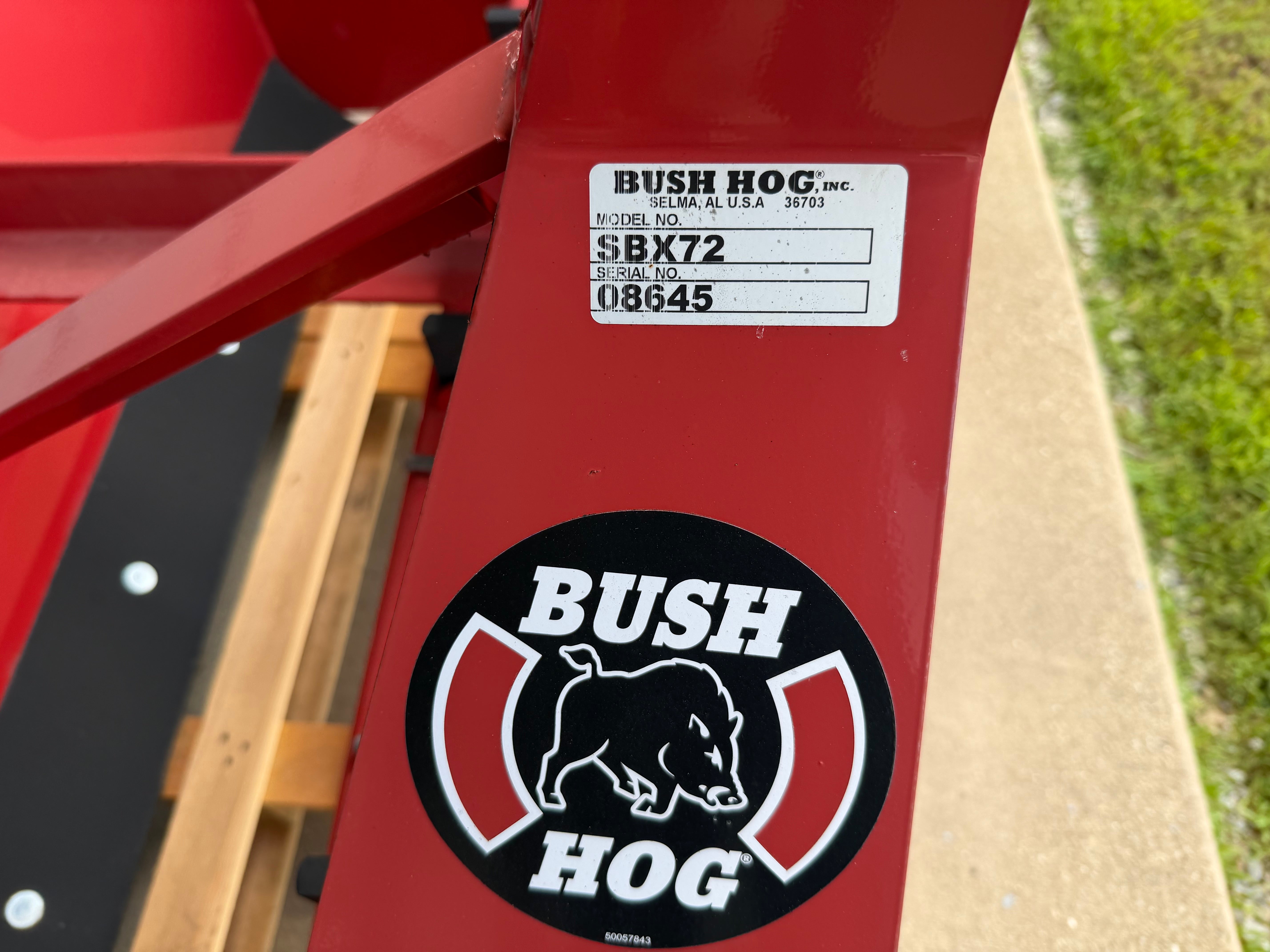 Bush Hog SBX72 Category 1 Box Blade (72")