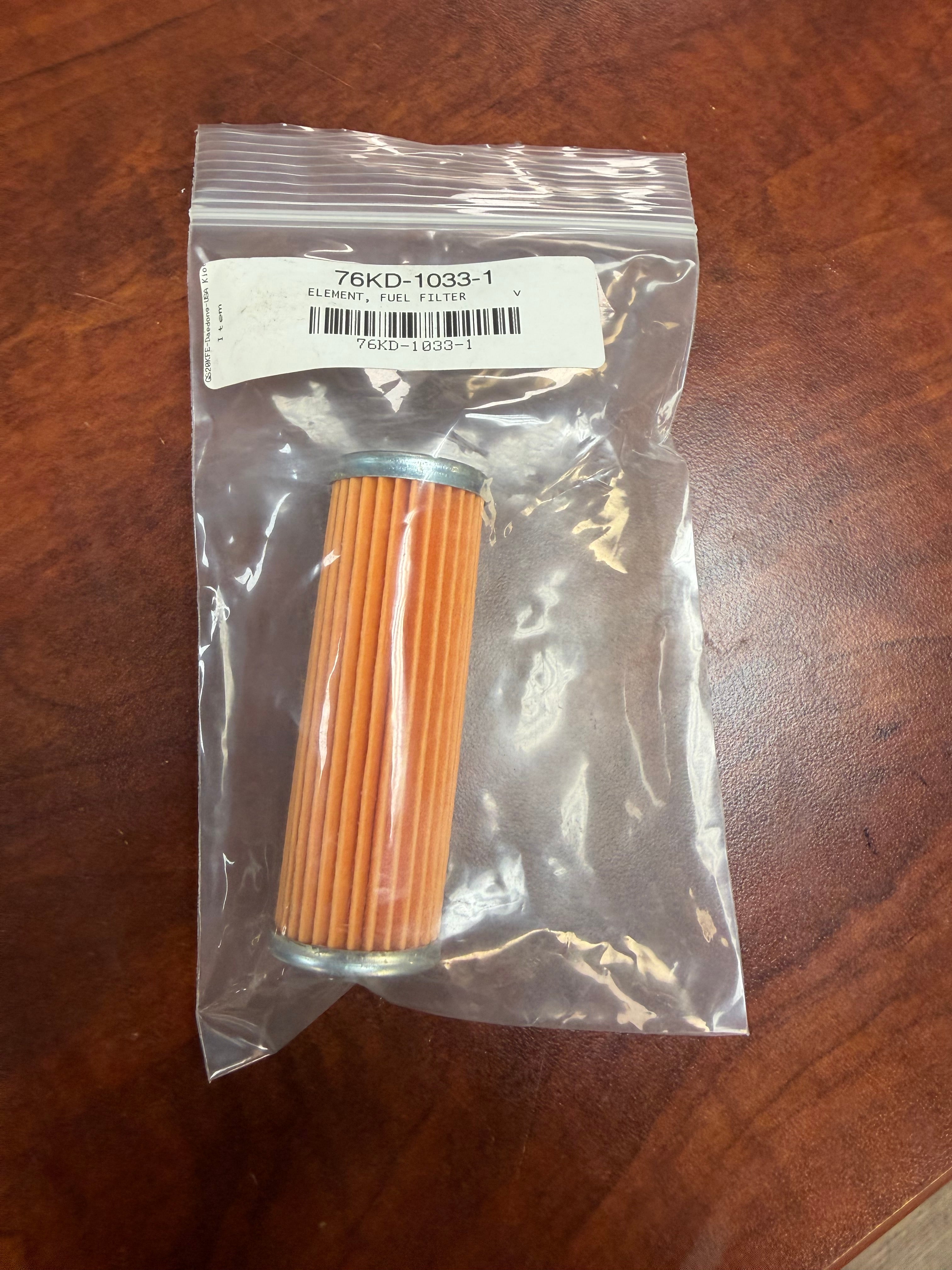 Kioti Element, Fuel Filter