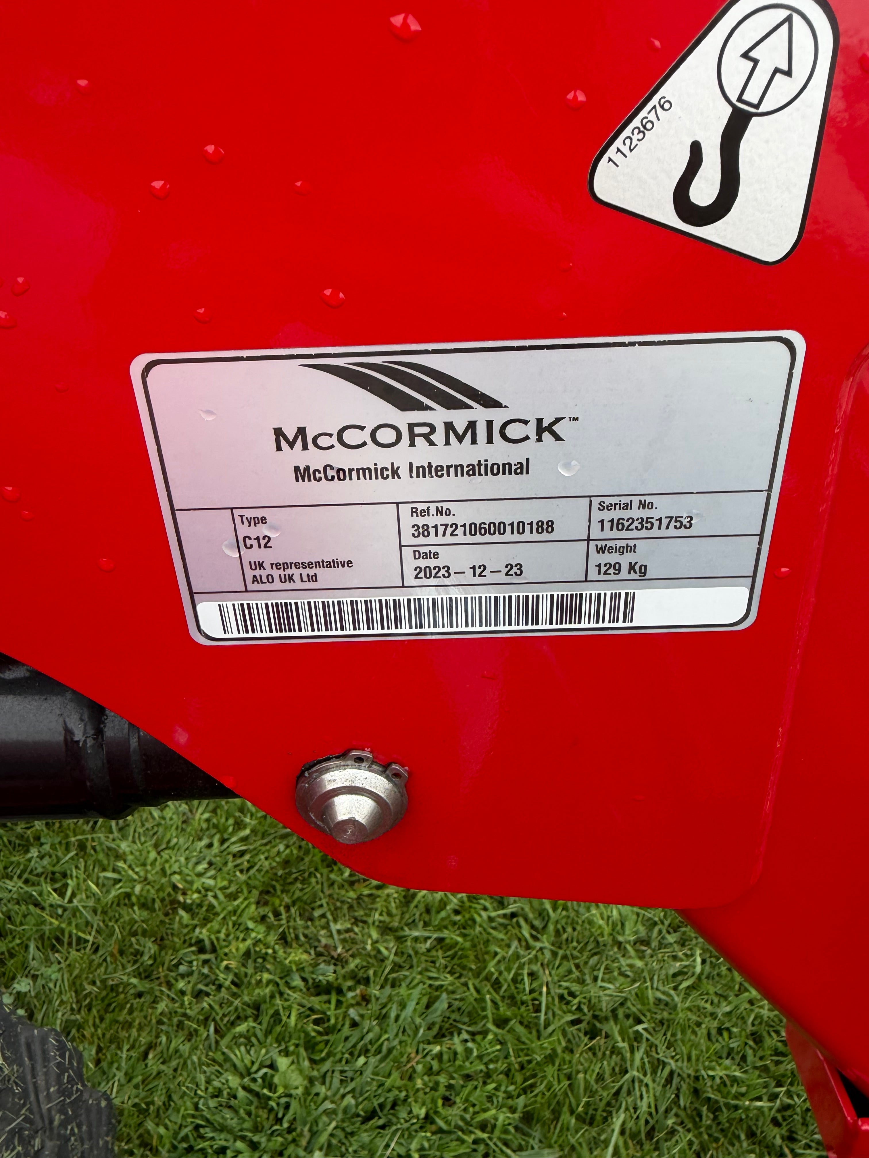2026 McCormick X1.25H Hydrostatic Compact Tractor (25 HP)