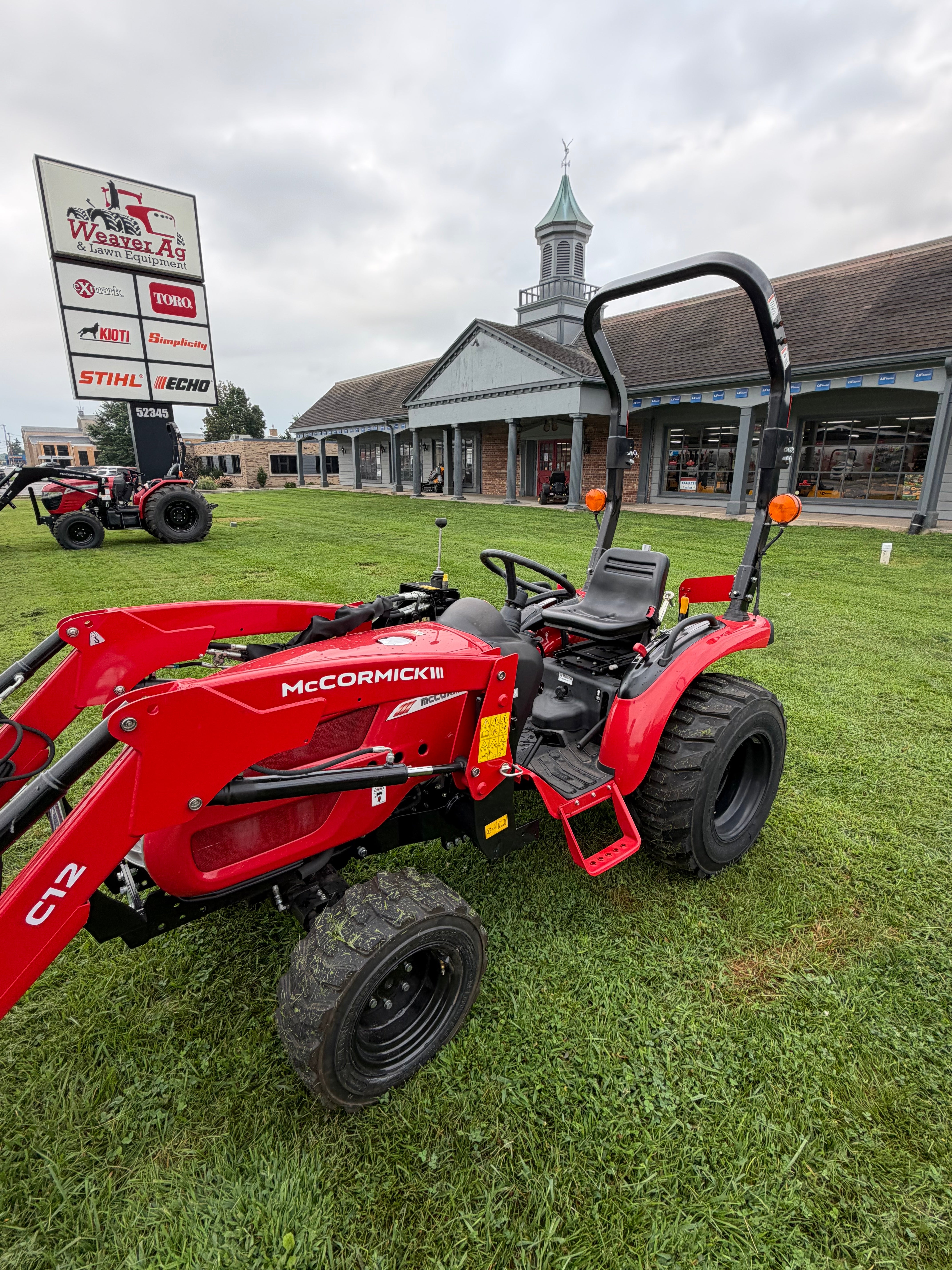 2026 McCormick X1.25H Hydrostatic Compact Tractor (25 HP)