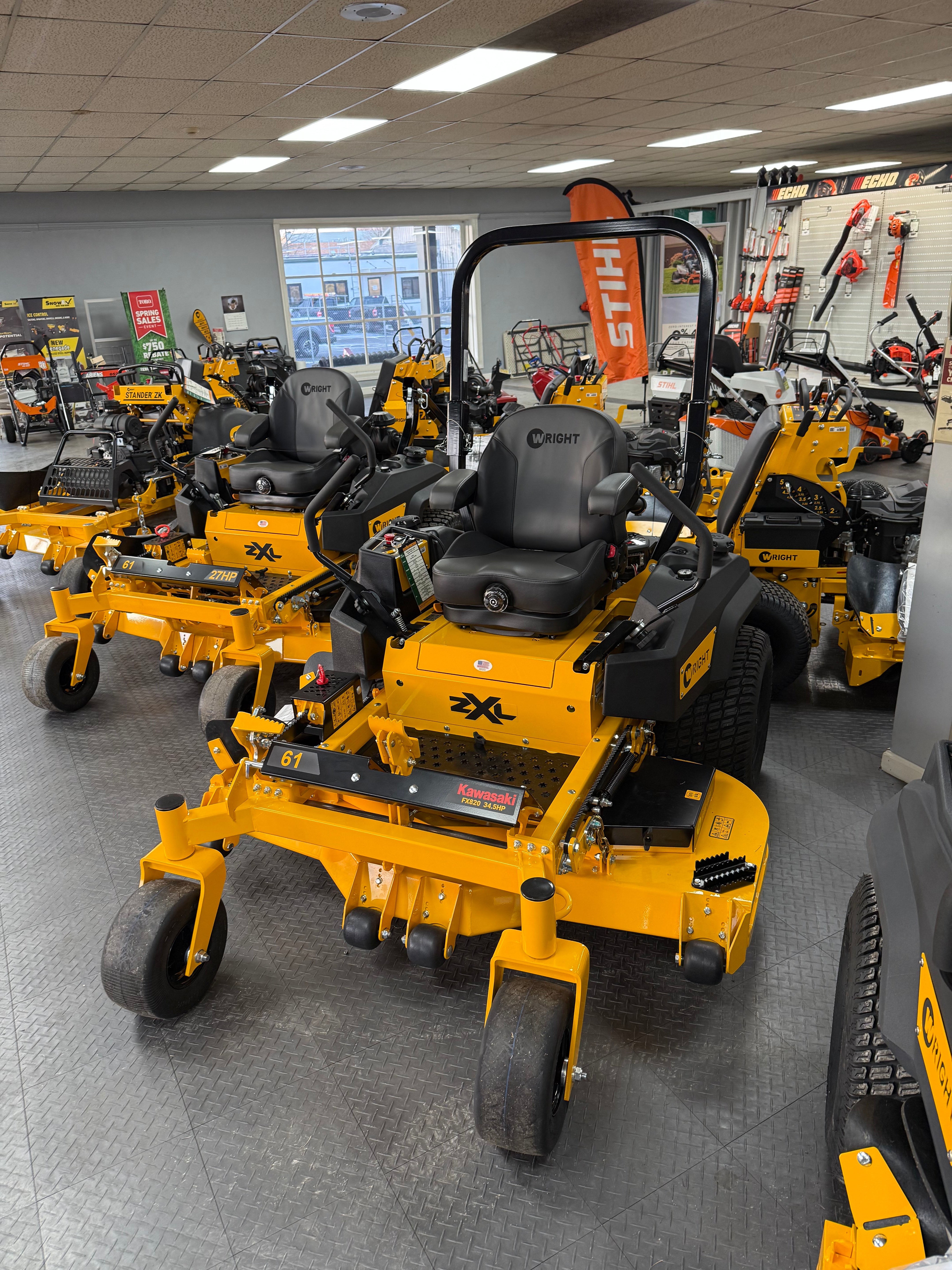 Wright ZXL 61" (WZXL61SFX8201B) 34.5 HP Kawasaki EVO